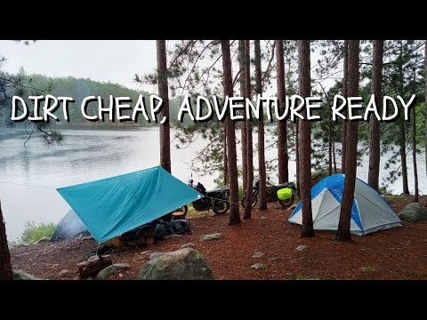 Big Adventures, Small Budget – My Backcountry Moto Camping Gear