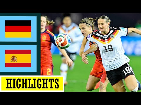 Spain vs Germany Highlights | UEFA Women's Nations League 2025 FINAL