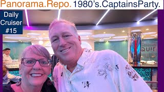Vlog #15 Throwback to 1987 & a Boozy Captain's Party on the Carnival Panorama Repositioning Cruise
