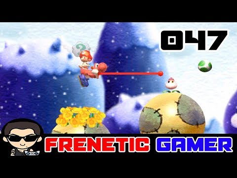 Yoshi's New Island #47 - Gameplay Walkthrough World 5-7 Eggstraordinary Terrain (100% Complete)