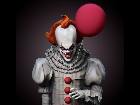 Pennywise (Zbrush Sculpt Timelapse)