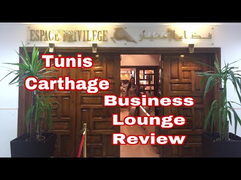 Avaliação do Tunisair Business Lounge | Aeroporto de Tunis Carthage