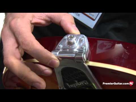 Towner Gold V. Block Adapter for Bigsby B3 on a LP Guitar image 5