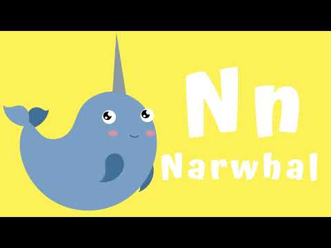LETS LEARN The Letter N - Narwhal, Nine, Nurse & Ninja. Preschool Learning made FUN!