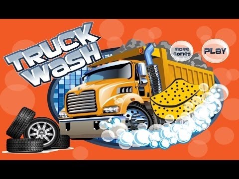 Помой Грузовик, Детская Игра как Мультик Машинки в Автомойке