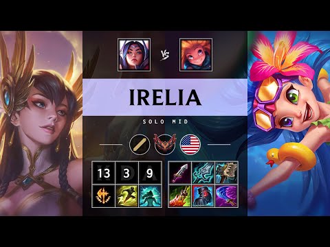 Irelia Mid vs Zoe - NA Grandmaster Patch 25.20