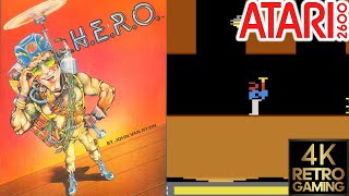 H.E.R.O. Atari 2600 4k 60 fps Longplay