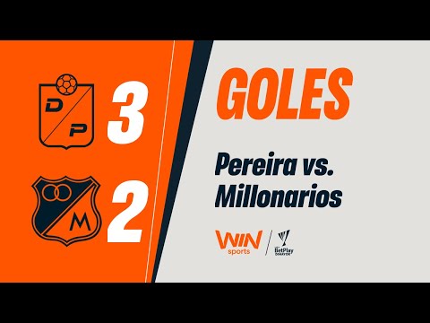 Pereira vs. Millonarios (goals) | Liga Betplay Dimayor 2025-2 | Matchday 15