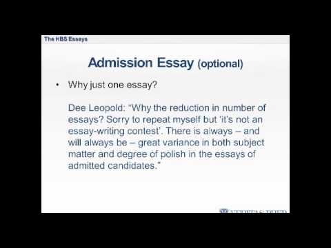 Should Condoms Be Available In High School Essay Admissions Consulting Essays Mba Admissions Videos Youtube Preview Image Proposal Argument Essay Examples also Essay Research Paper Harvard Business School Essay Analysis Essays Topics For High School Students