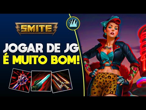 Jogar de JUNGLER tá MUITO BOM! DA JI JUNGLER - ⚡ Smite BR Ranked Conquista