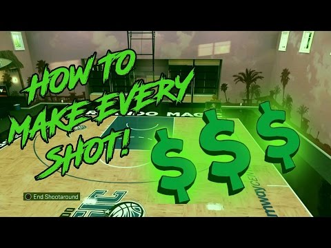 HOW TO MAKE EVERY SHOT IN NBA 2K16 PART 1