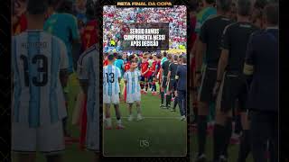 A desilusão do Lionel Messi após perder a Copa do Mundo 2026
