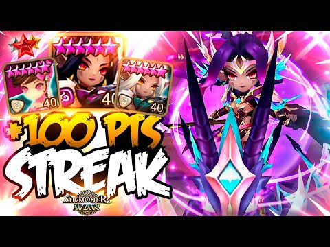+100 PTS with XIANA+NARSHA Combo - Summoners War