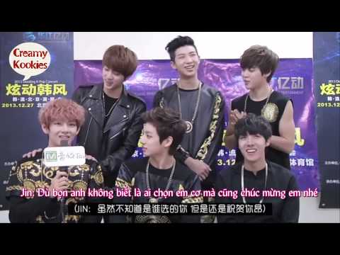[Vietsub] 140104 BTS/Bangtan Boys Yinyuetai Interview