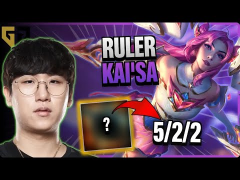 GEN Ruler BOTTOM Kai'Sa vs Ezreal | 15.5