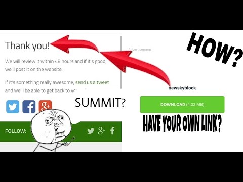 HOW TO SUMMIT YOUR MAP IN MCPEDL