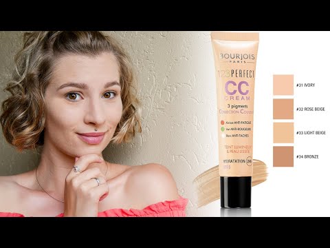 Bourjois 123 Perfect CC Cream Review + How to Apply in Real Life | Ivory 31