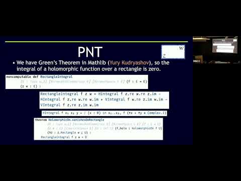 Alex Kontorovich: Blueprints and PNT (June 23, 2025)