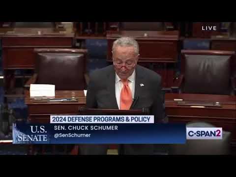 Senate Majority Leader Schumer Addresses Senate on UAP Legislation to Declassify UFO Records