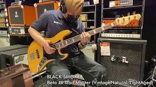 Video thumbnail for 【Ikebe B-Sound Check】BLACK SMOKER Beta J4 Trad Master (VintageNatural/LightAged)【試奏動画】 by Ikebe Channel｜池部楽器店