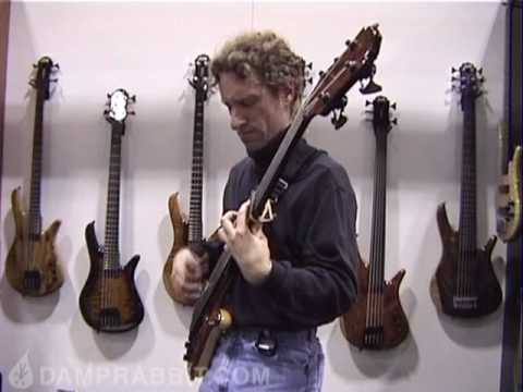 Michael Manring NAMM 2000 Zon Guitars part 2