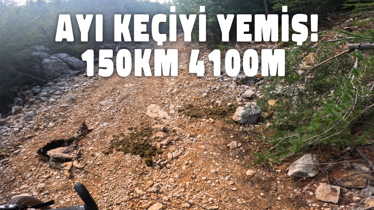 Ayı Keçiyi Yemiş! 150km 4000m Dağ Bisiklet Turu