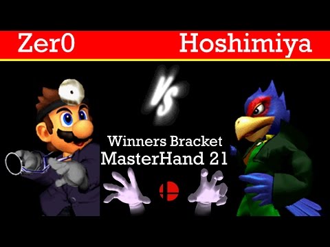 MasterHand 21 Winners Bracket - Zer0(Dr.Mario) vs. Hoshimiya(Falco)