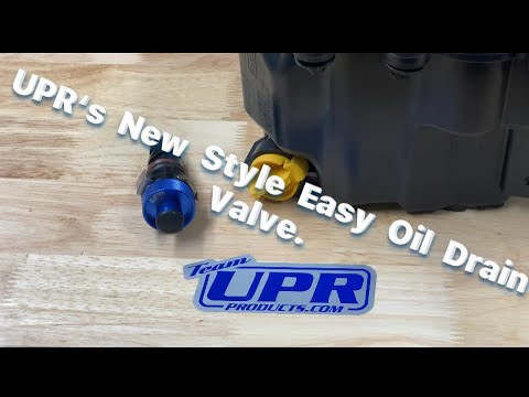 UPR Ford Easy Oil Drain Plug for Ford Plastic Oil Pans (Ford Plastic Oil Pan Fix)