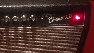 Video thumbnail for Fender Vibro Champ XD Demo by kewdi
