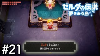 【ゼルダの伝説 夢をみる島 実況 ＃21】どう考えてももっと早くに出会いたかったダンジョン