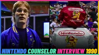 Nintendo Game Counselor Interview In 1990