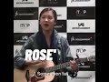 ROSE Blackpink Wavin flag Tiktok