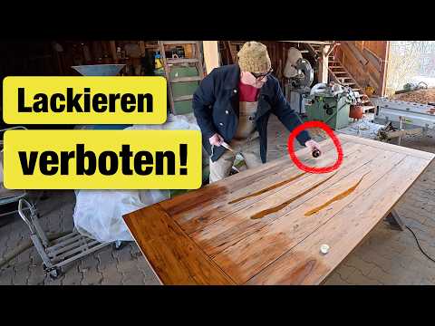 Alter Tisch: Leben einhauchen – Lackfrei restaurieren!