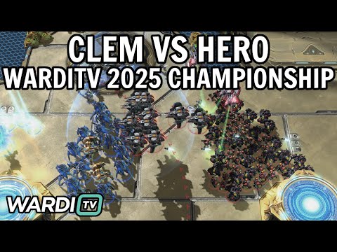 Clem vs herO (TvP) - WardiTV 2025 Championship [StarCraft 2]