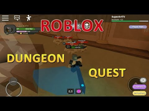 ROBLOX. Dungeon Quest. Прохождение