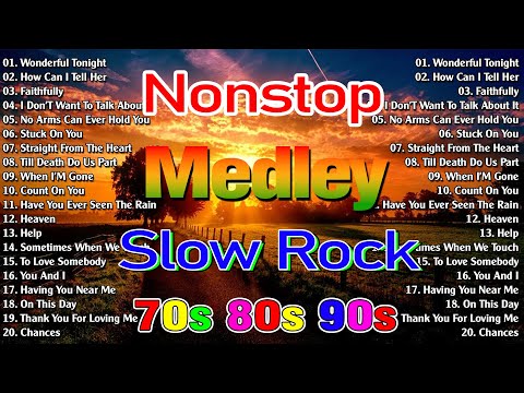 Slow Rock Love Songs Collection 70s 80s 90s 💕 Nonstop Slow Rock Pinoy Medley | Best Luamang Tugtugin