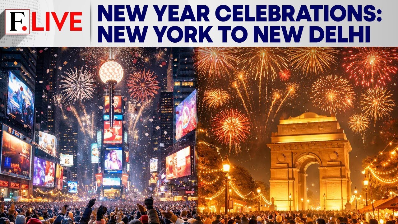 New Year 2026: Celebrations in Sydney, New York, London, New Delhi | Firstpost Live