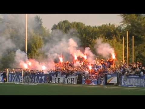 KKS Wiara Lecha - Bola 06 Poznań 6:0: doping kibiców