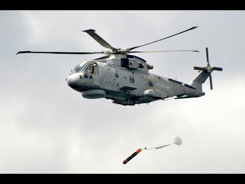 Sting Ray, the Royal Navy’s mainstay lightweight torpedo, dummy launch