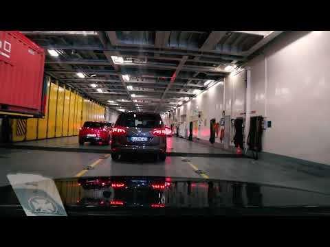 DFDS Seaways - Amsterdam-Newcastle Ferry / Boarding and harbor entrance