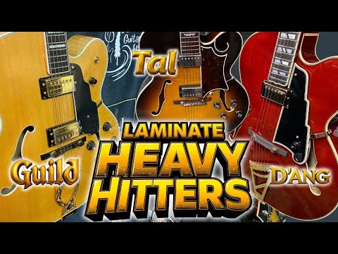 17" Laminant Battle! Gibson Tal Farlow, D’Angelico EXL-1, Guild X-500