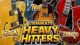 17" Laminant Battle! Gibson Tal Farlow, D’Angelico EXL-1, Guild X-500