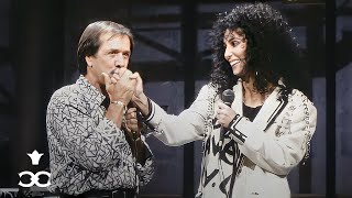 Sonny & Cher reunite for the last time to sing 'I Got You Babe' on Letterman (1987)