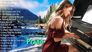 Romantic Piano Love Songs Ever  - Relaxing Music With Water Sounds For Stress Relief, Study