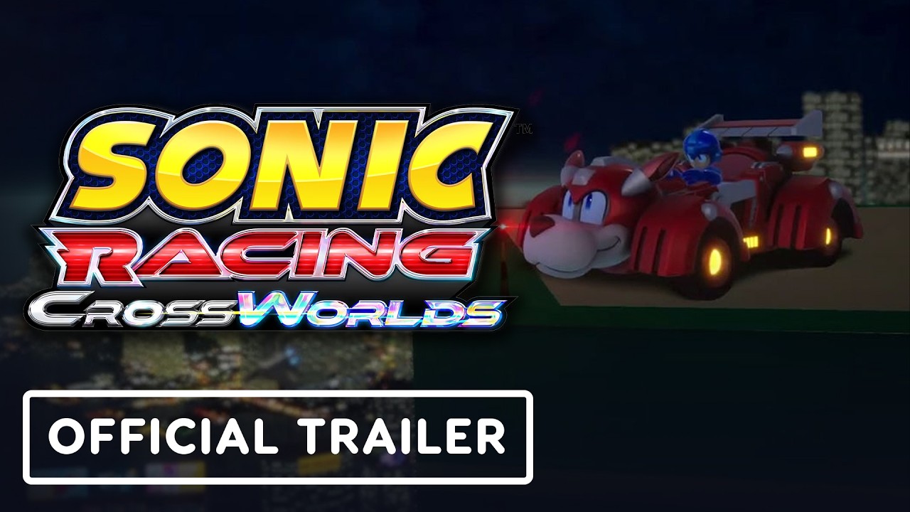 Sonic Racing: CrossWorlds - Official Mega Man Pack Teaser Trailer