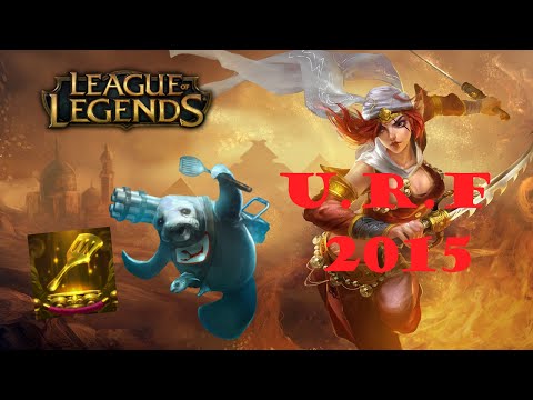 (URF 2015)League of legends:katarina U.R.F Highlights