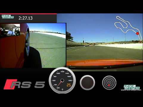 Stephan Reil in the 2013 Audi RS 5 at Infineon Raceway, Sonoma