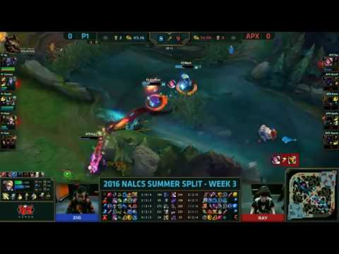 Phoenix1 vs Apex Game 1 Highlights   NA LCS Week 3 Day 2 Summer 2016   P1 vs APX G1