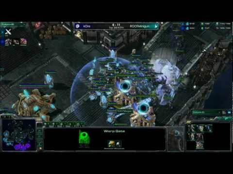 Minigun vs. kOre - ROOTMinigun Traps and Destroys Banelings - SC2