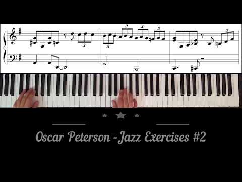 Oscar Peterson - Jazz Exercises #2 by Silas Palermo